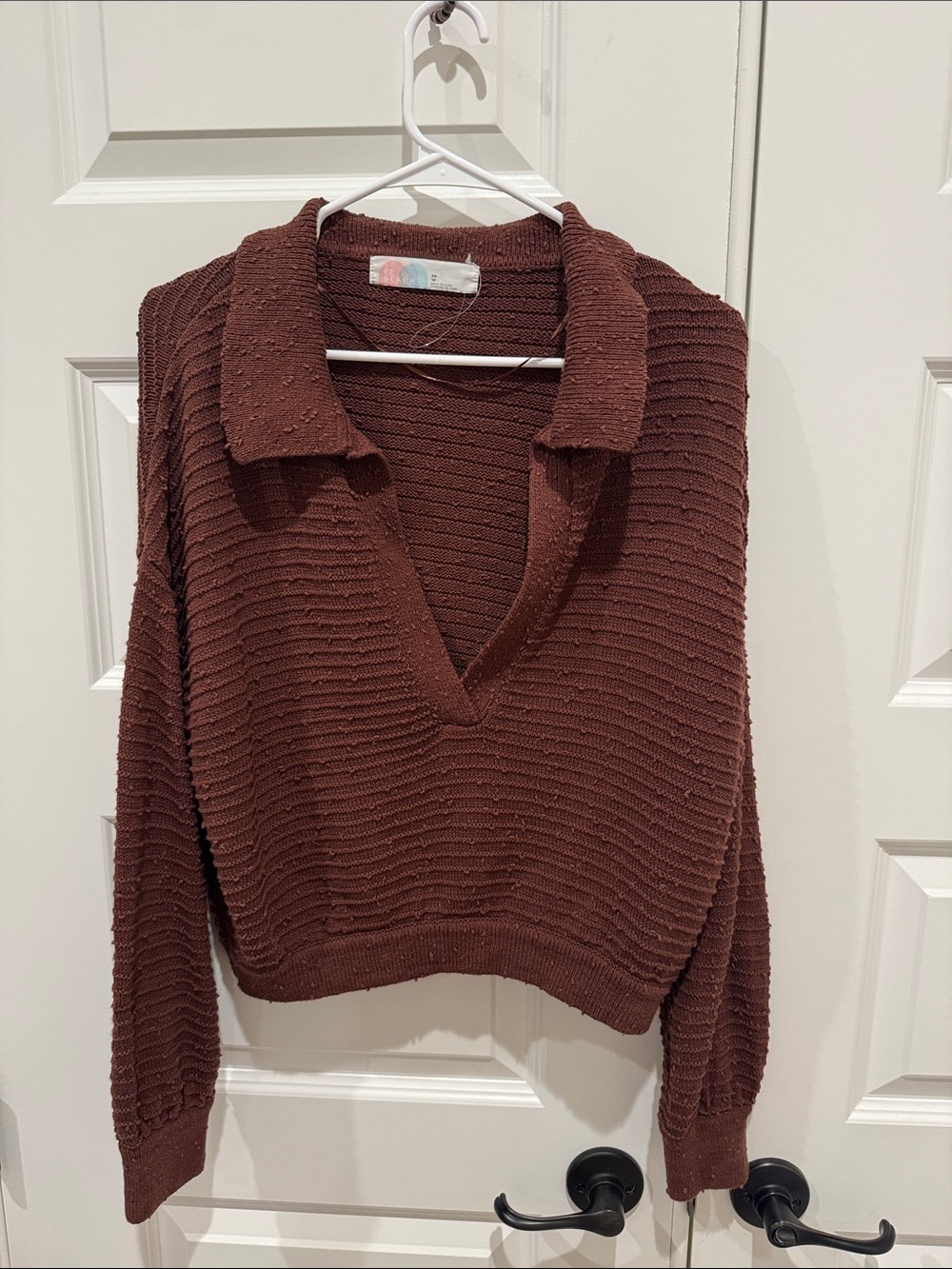 Free People Carter Set in Brown Size XS Sweater